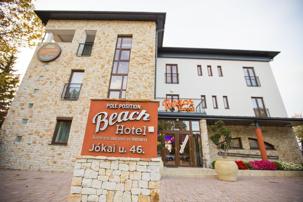 Pole Position Beach Hotel バラトンサールソー エクステリア 写真